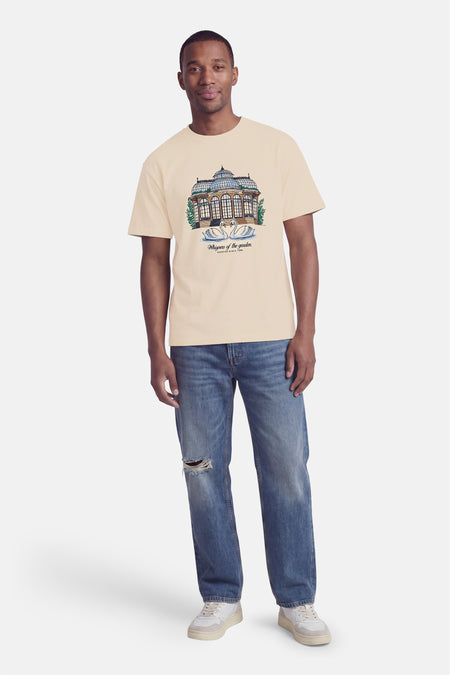 T-shirt (korte mouwen) ecru - KAOTIKO