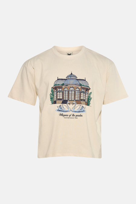 T-shirt (korte mouwen) ecru - KAOTIKO