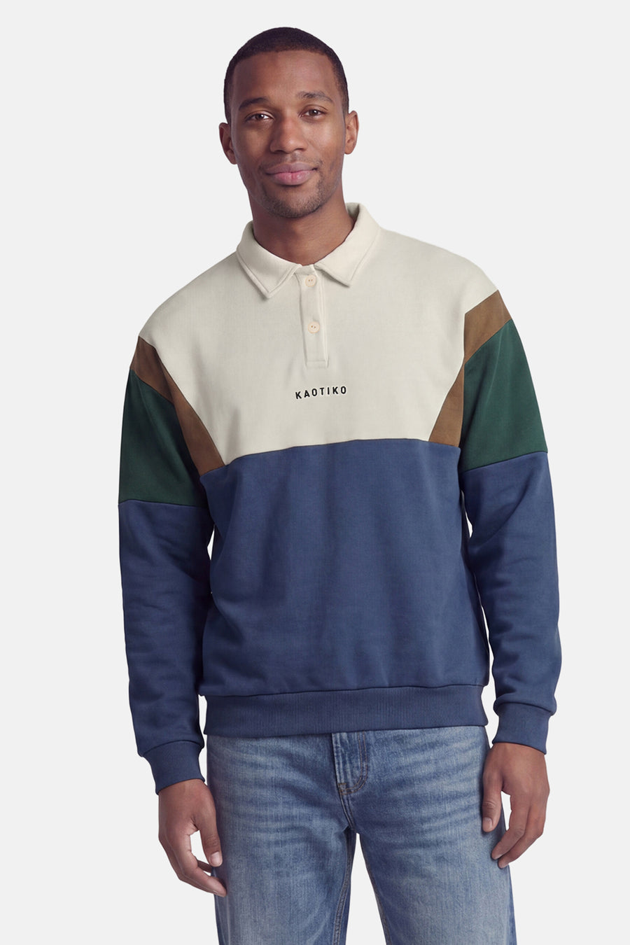 Sweater O-hals - multicolor