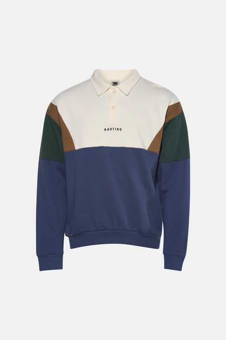 Sweater met ronde hals multicolor - KAOTIKO