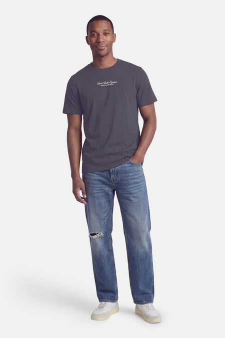 T-shirt (korte mouwen) blauw - KAOTIKO