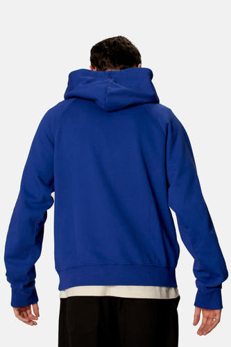 Sweat à capuche - bleu