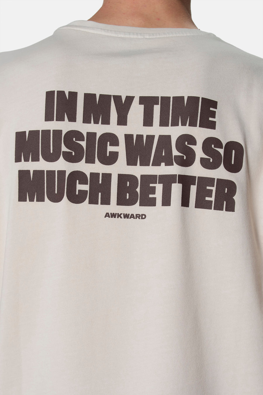 T-shirt à manches longues - écru
