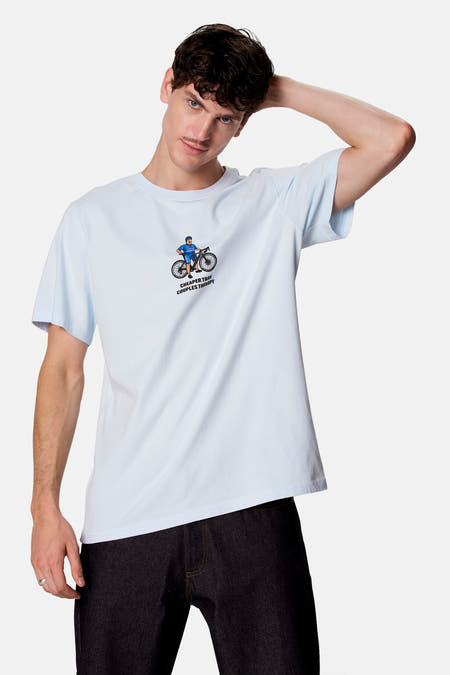 T-shirt met korte mouwen - blauw