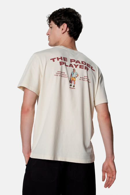 T-shirt met korte mouwen - ecru