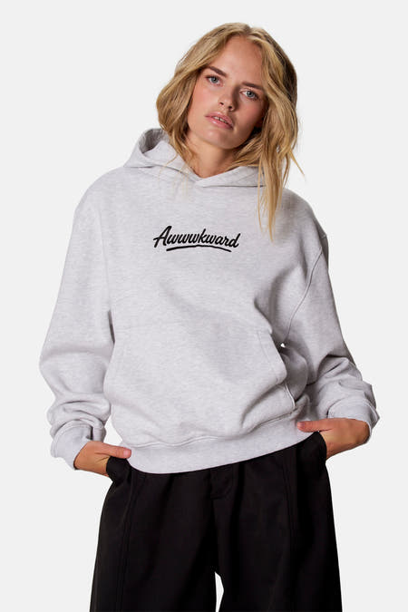 Sweater met kap - grijs