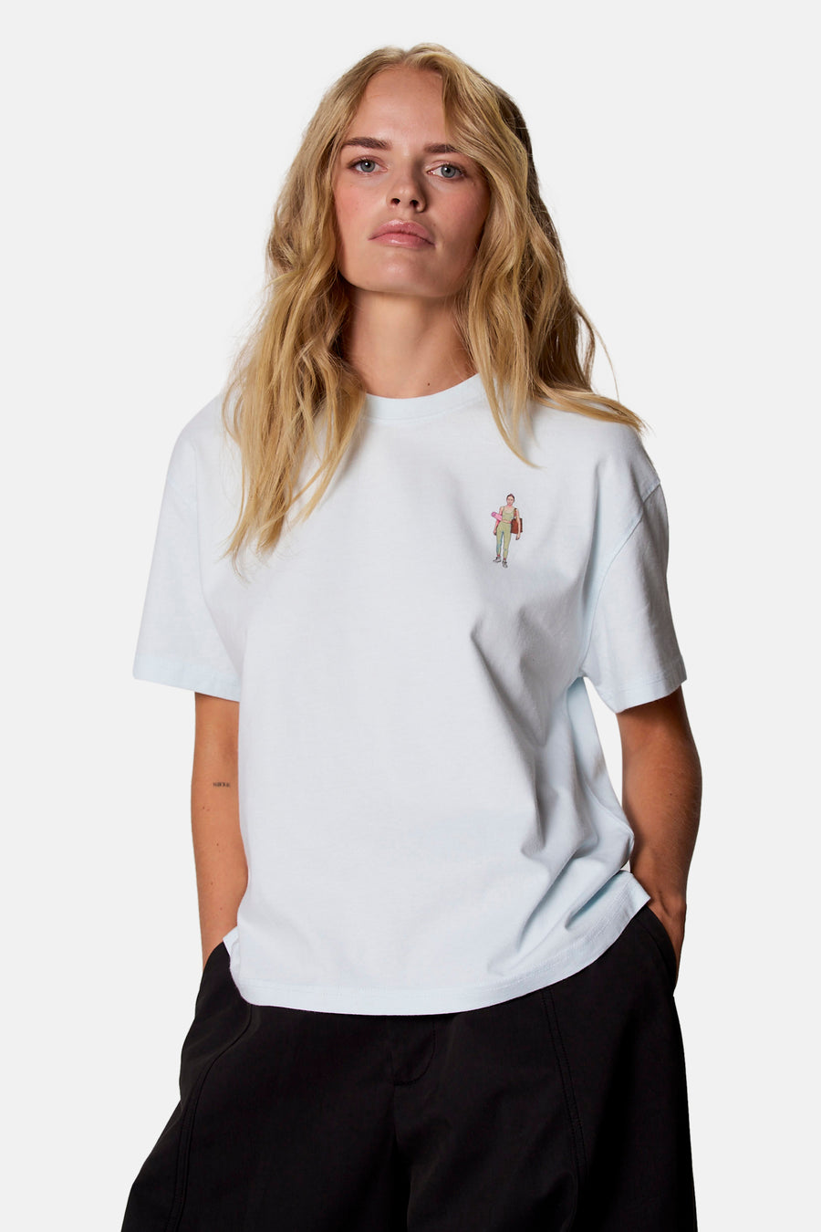 T-shirt à manches courtes - bleu clair