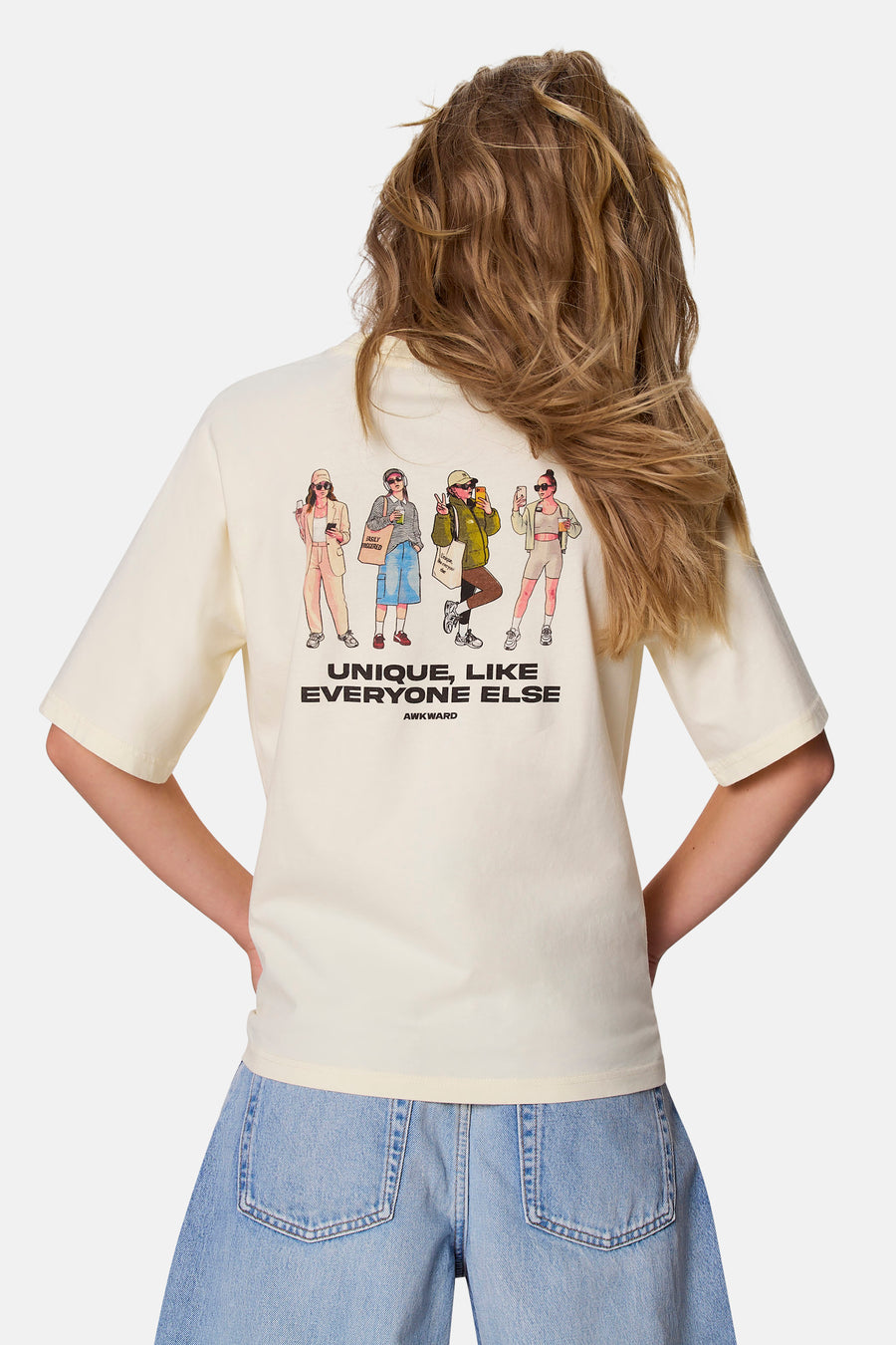 T-shirt à manches courtes - écru