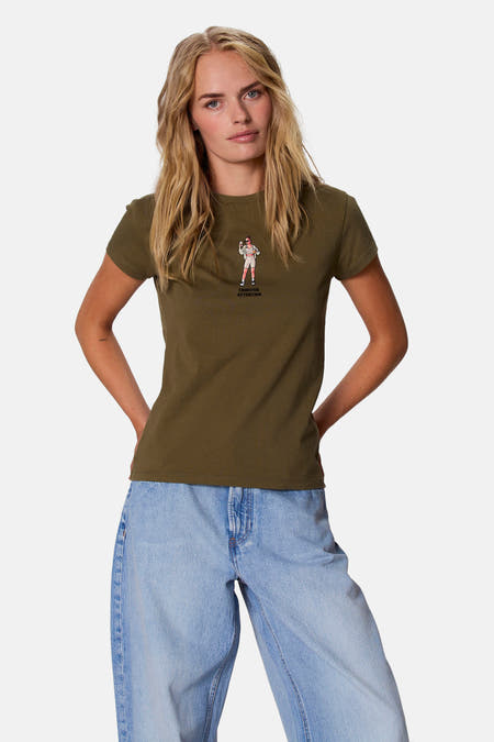 T-shirt met korte mouwen - groen