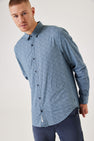 Chemise (manches longues) bleu - GARCIA