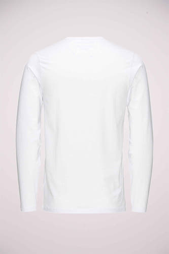 T-shirt (lange mouwen) wit - CORE BY JACK & JONES