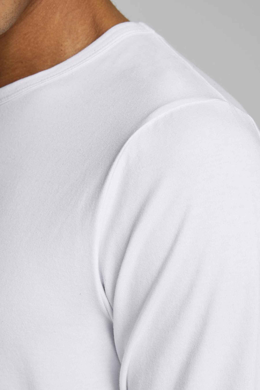 T-shirt (lange mouwen) wit - CORE BY JACK & JONES