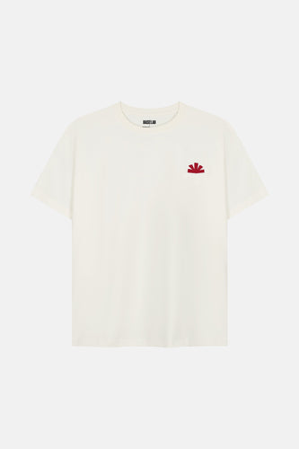T-shirt met korte mouwen - Ecru