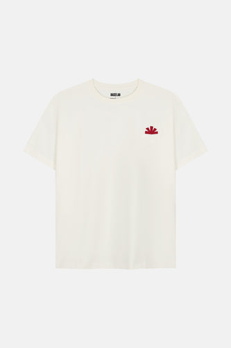 T-shirt met korte mouwen - Ecru