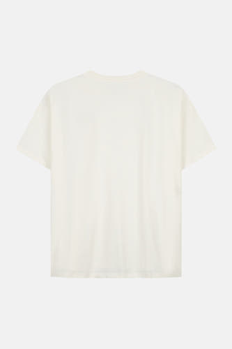 T-shirt met korte mouwen - Ecru