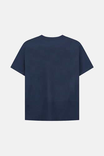 T-shirt met korte mouwen - blauw