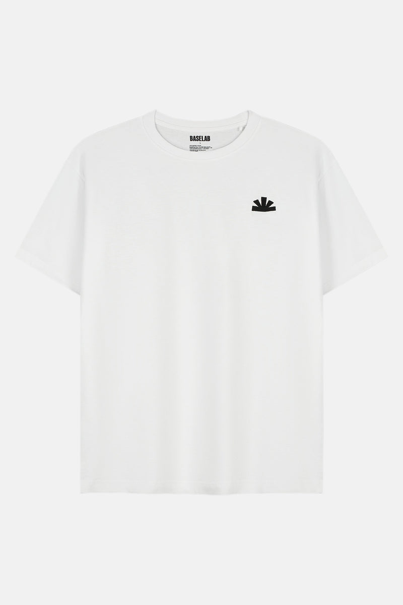 T-shirt (korte mouwen) Wit - BASELAB