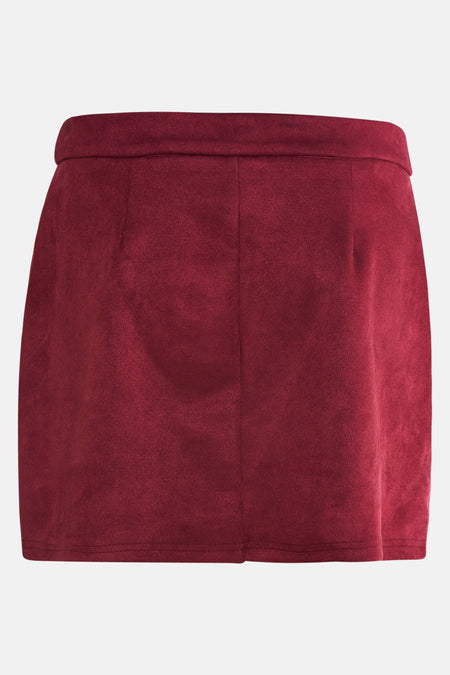 Korte rok - rood