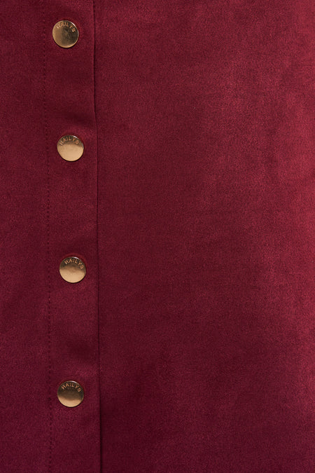 Korte rok - rood