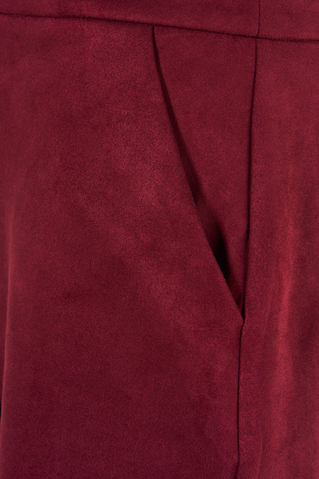 Korte rok - rood