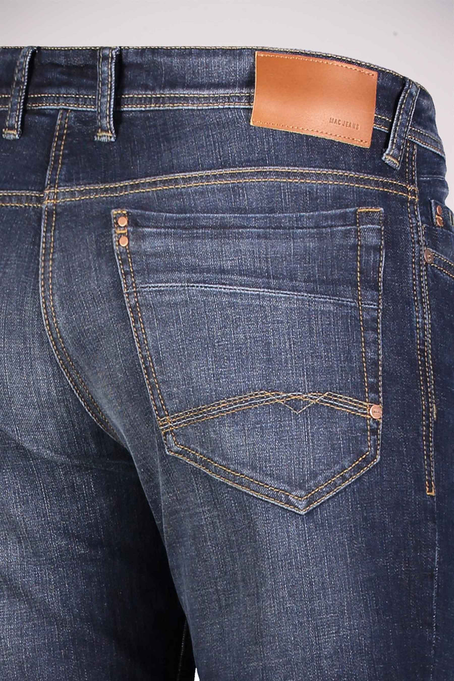 BEN - dark blue denim - MAC