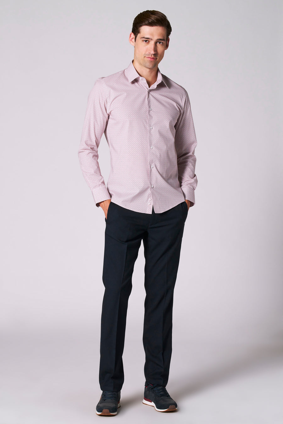 Hemd met lange mouwen - bruin - Bruce & Butler