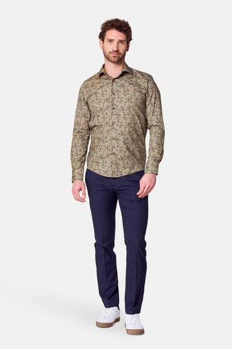 Hemd met lange mouwen - groen - Bruce & Butler