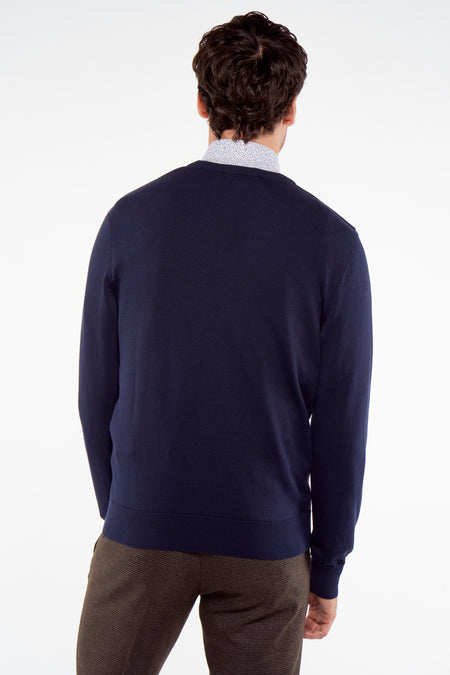Trui met ronde hals Blauw - Bruce & Butler