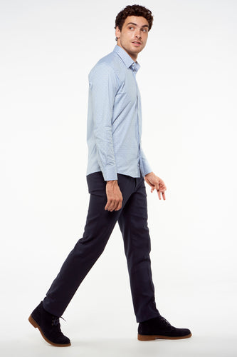 Kostuumbroek - blauw - Bruce & Butler