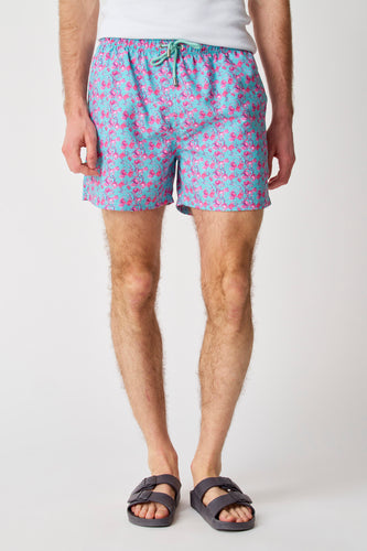 Short de bain - Bleu