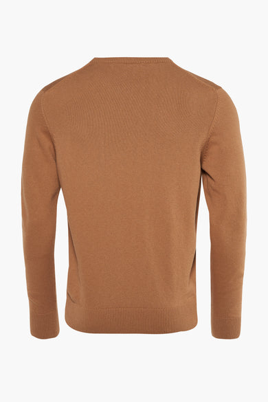 Pull col O Beige - Bruce & Butler