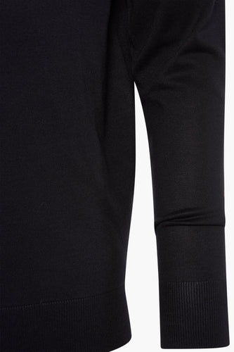 Pull met V-hals - zwart - Bruce & Butler