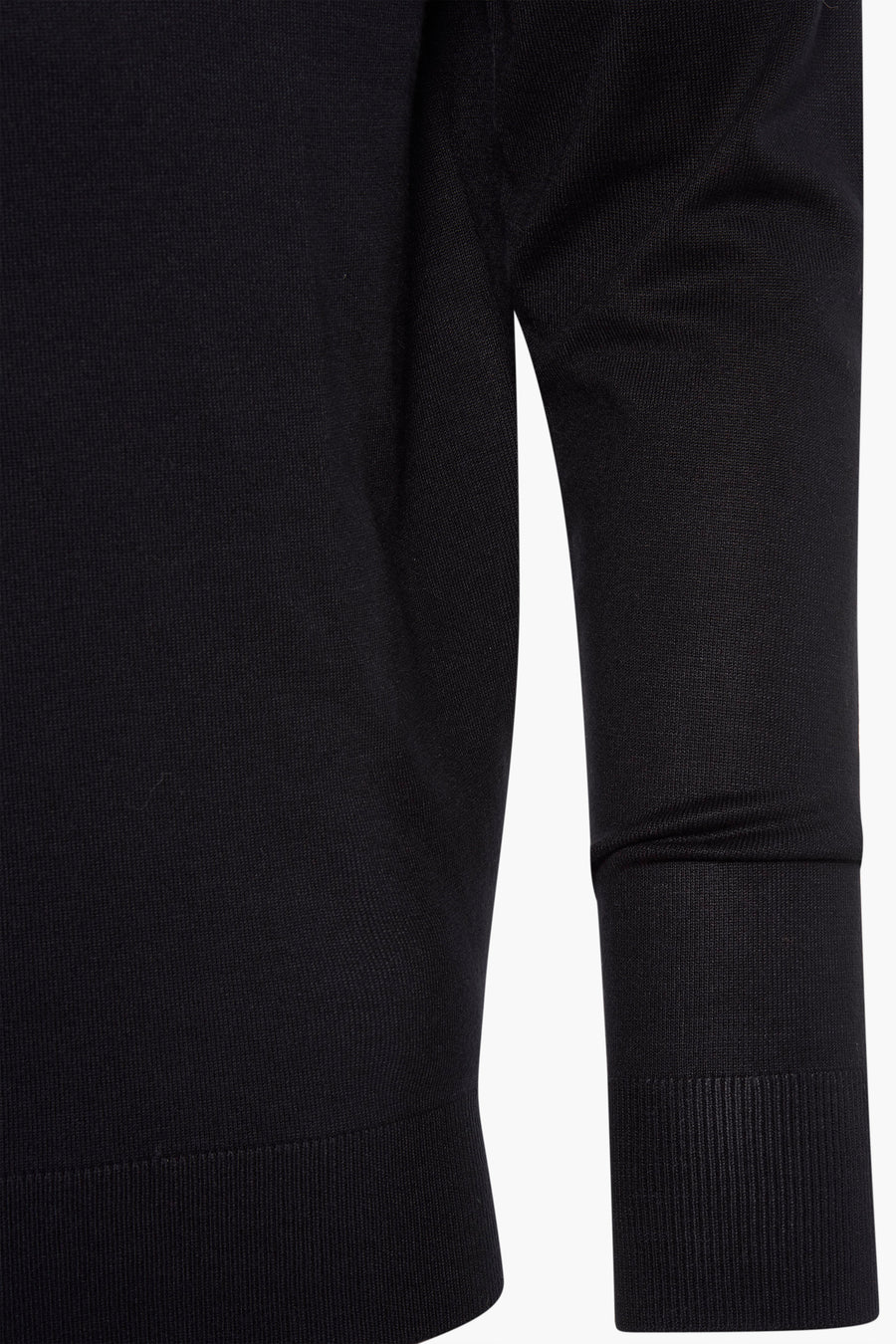 Pull met V-hals - zwart - Bruce & Butler