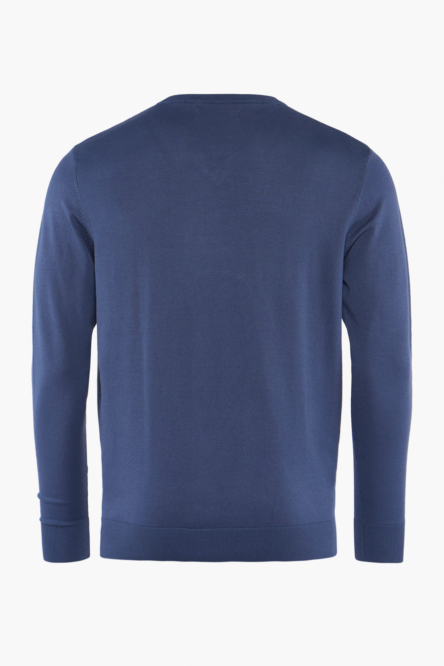 Pull met V-hals - blauw - Bruce & Butler - 2