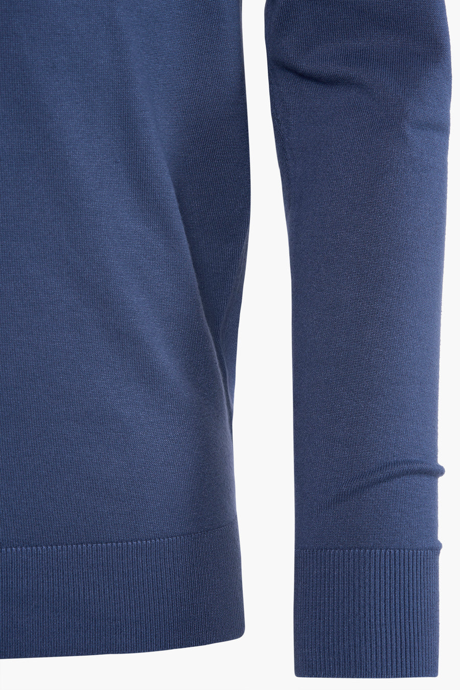 Pull met V-hals - blauw - Bruce & Butler - 3