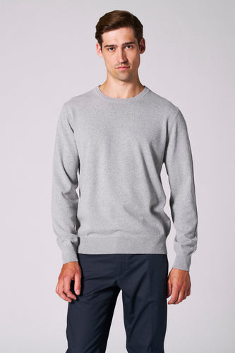 Pull met ronde hals - grijs - Bruce & Butler