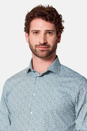 Hemd met lange mouwen - Groen - Bruce & Butler