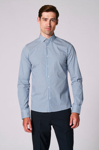 Chemise à manches longues - multicolore