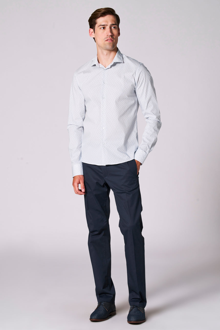 Chemise à manches longues - multicolore