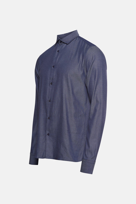 Hemd (lange mouwen) blauw - Bruce & Butler