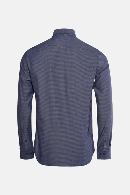 Hemd (lange mouwen) blauw - Bruce & Butler