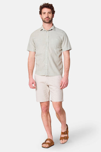 Hemd met korte mouwen - khaki