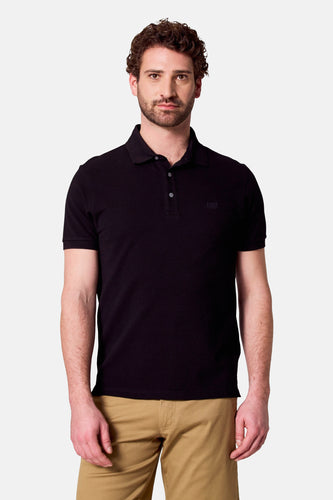 Polo met korte mouwen - zwart