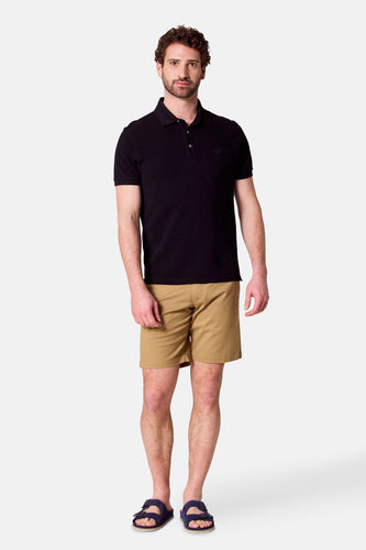Polo met korte mouwen - zwart
