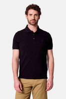 Heren tops polo korte mouw Zwart - Bruce & Butler