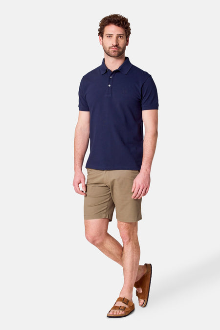 Polo met korte mouwen - Donkerblauw