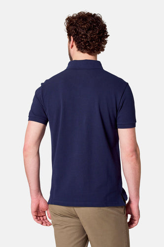 Polo met korte mouwen - Donkerblauw - Bruce & Butler