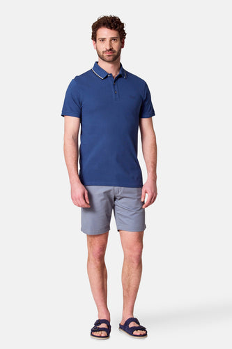 Polo met korte mouwen - blauw - Bruce & Butler