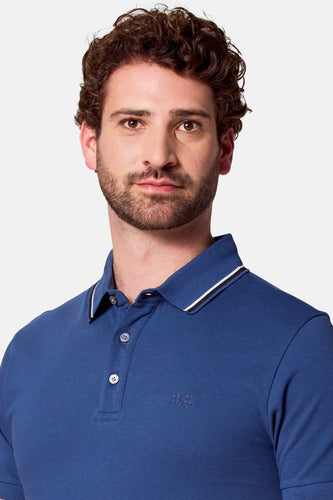 Polo met korte mouwen - blauw - Bruce & Butler