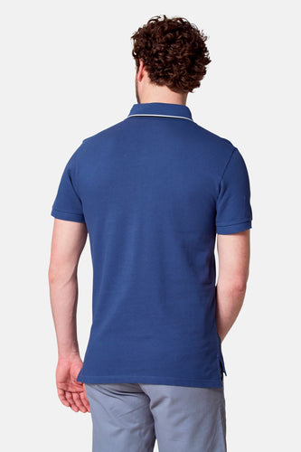 Polo met korte mouwen - blauw - Bruce & Butler